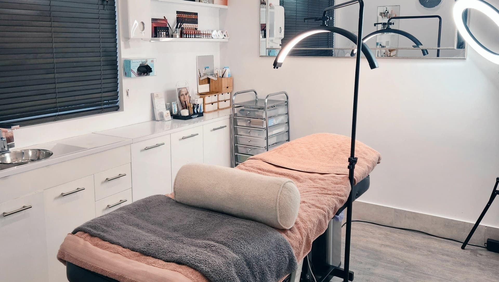 A real treatment room at Beauty Studio 2444, Port Macquarie